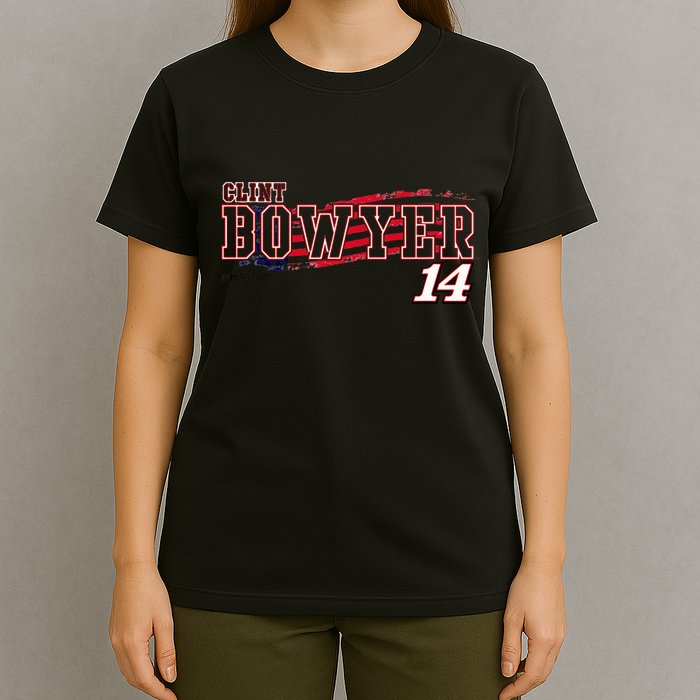 N.A.S.C.A.R Clint Bowyer Flag T-Shirt