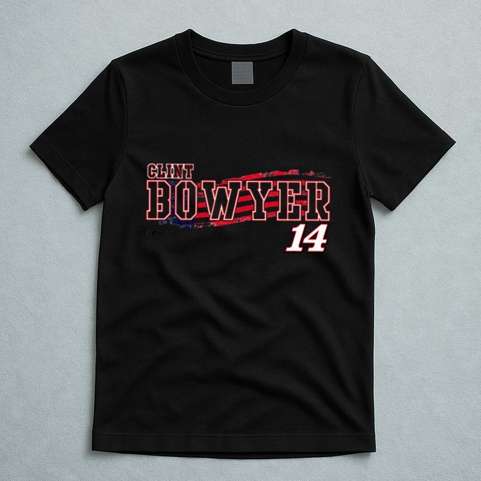 N.A.S.C.A.R Clint Bowyer Flag T-Shirt