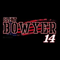 N.A.S.C.A.R Clint Bowyer Flag Backpack