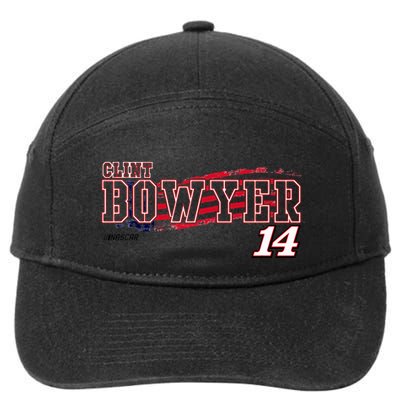N.A.S.C.A.R Clint Bowyer Flag 7-Panel Snapback Hat