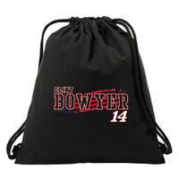 N.A.S.C.A.R Clint Bowyer Flag Drawstring Bag