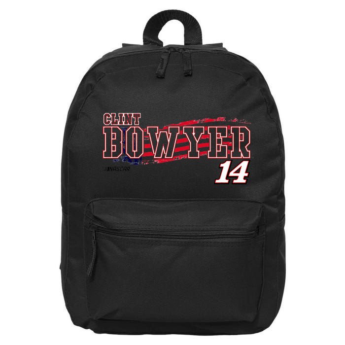 N.A.S.C.A.R Clint Bowyer Flag 16 in Basic Backpack