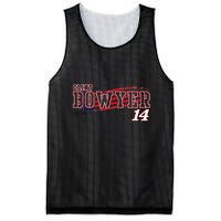 N.A.S.C.A.R Clint Bowyer Flag Mesh Reversible Basketball Jersey Tank