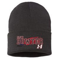 N.A.S.C.A.R Clint Bowyer Flag Sustainable Knit Beanie
