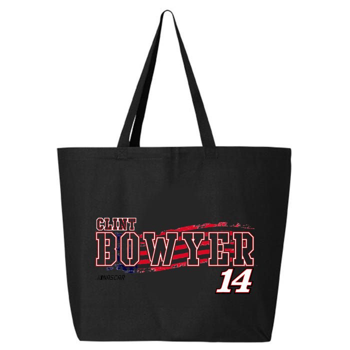 N.A.S.C.A.R Clint Bowyer Flag 25L Jumbo Tote