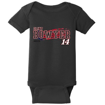 N.A.S.C.A.R Clint Bowyer Flag Baby Bodysuit