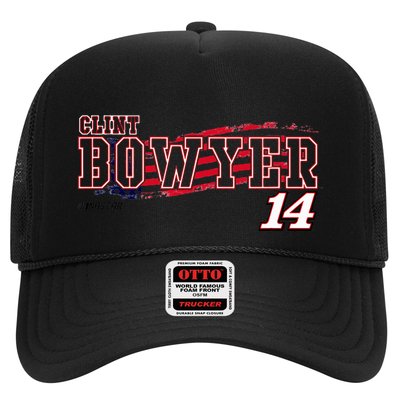 N.A.S.C.A.R Clint Bowyer Flag Trucker Hat