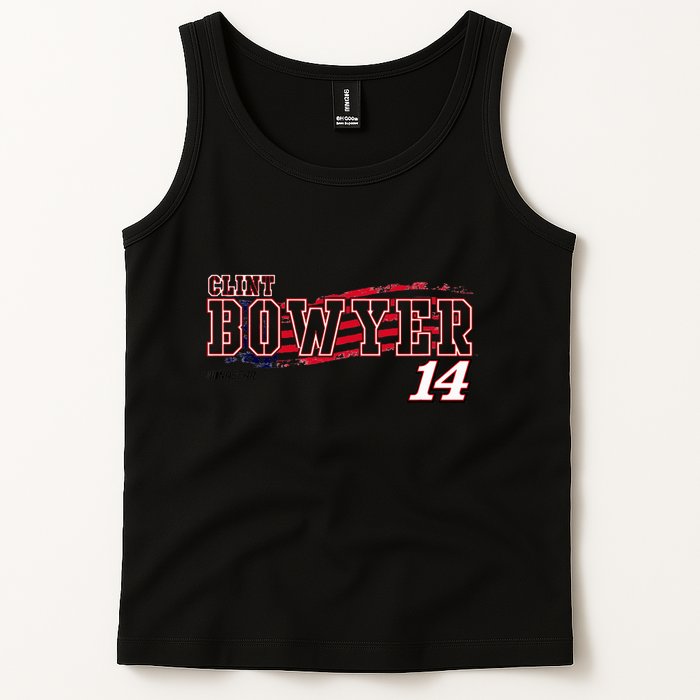 N.A.S.C.A.R Clint Bowyer Flag Tank Top
