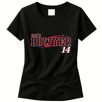 N.A.S.C.A.R Clint Bowyer Flag Womens T-Shirt