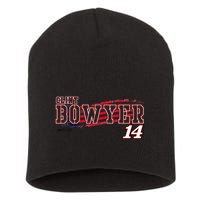 N.A.S.C.A.R Clint Bowyer Flag Short Acrylic Beanie