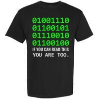 Nerd Computer Binary Code For Developer Geeks & Admins Garment-Dyed Heavyweight T-Shirt