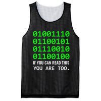 Nerd Computer Binary Code For Developer Geeks & Admins Mesh Reversible Basketball Jersey Tank