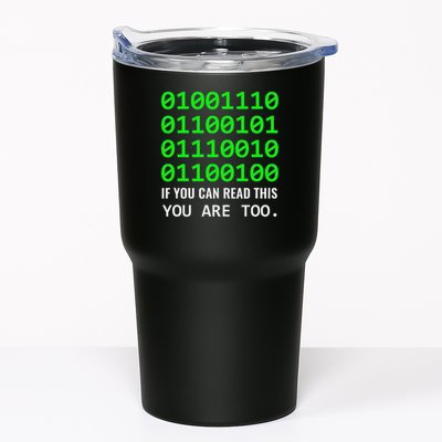 Nerd Computer Binary Code For Developer Geeks & Admins Tumbler