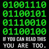 Nerd Computer Binary Code For Developer Geeks & Admins Tall Hoodie