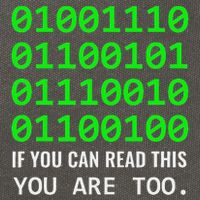 Nerd Computer Binary Code For Developer Geeks & Admins Cotton Canvas Backpack