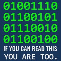 Nerd Computer Binary Code For Developer Geeks & Admins Infant Baby Jersey Bodysuit