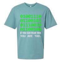 Nerd Computer Binary Code For Developer Geeks & Admins Sueded Cloud Jersey T-Shirt