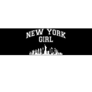 Newyork City Born Nyc New York Girl Bumper Sticker