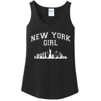 Newyork City Born Nyc New York Girl Ladies Essential Tank