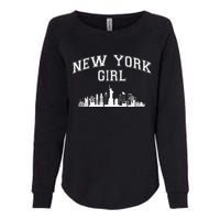 Newyork City Born Nyc New York Girl Womens California Wash Sweatshirt