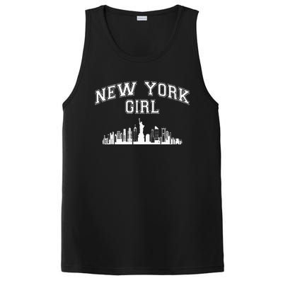 Newyork City Born Nyc New York Girl PosiCharge Competitor Tank