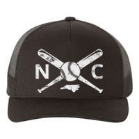 North Carolina Baseball Nc Baseball North Carolina Baseball Yupoong Adult 5-Panel Trucker Hat