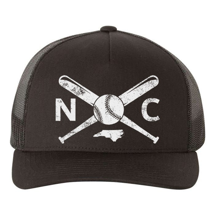 North Carolina Baseball Nc Baseball North Carolina Baseball Yupoong Adult 5-Panel Trucker Hat