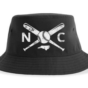 North Carolina Baseball Nc Baseball North Carolina Baseball Sustainable Bucket Hat