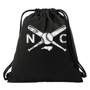 North Carolina Baseball Nc Baseball North Carolina Baseball Drawstring Bag