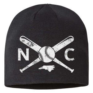 North Carolina Baseball Nc Baseball North Carolina Baseball Sustainable Beanie