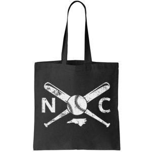 North Carolina Baseball Nc Baseball North Carolina Baseball Tote Bag