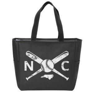 North Carolina Baseball Nc Baseball North Carolina Baseball Zip Tote Bag