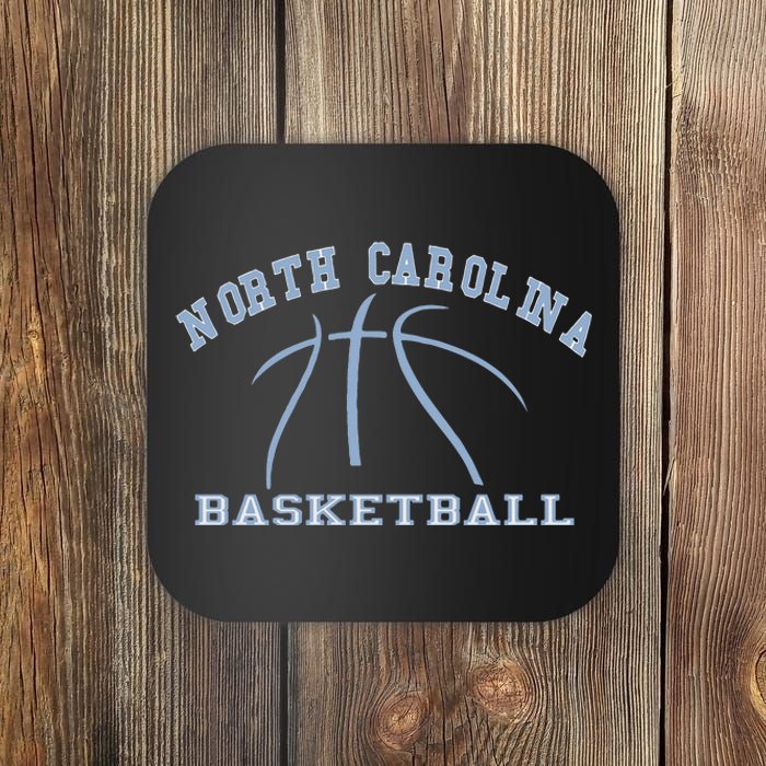 North Carolina Basketball Camp Fan Hoops NC Gear Coaster