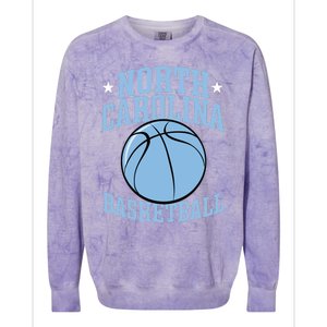 North Carolina Basketball Colorblast Crewneck Sweatshirt