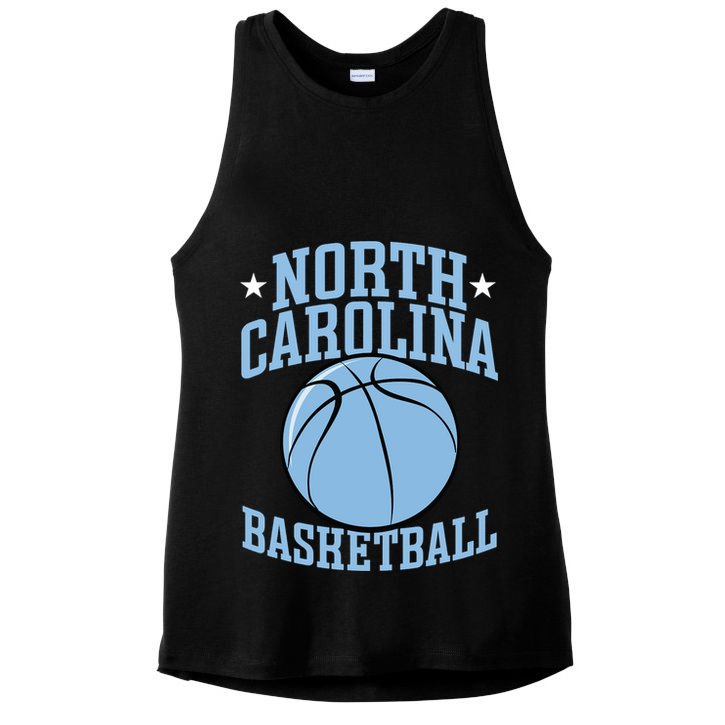 North Carolina Basketball Ladies PosiCharge Tri-Blend Wicking Tank