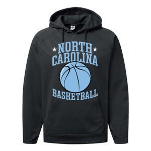 North Carolina Basketball Performance Fleece Hoodie