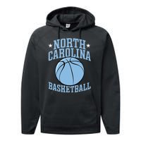 North Carolina Basketball Performance Fleece Hoodie