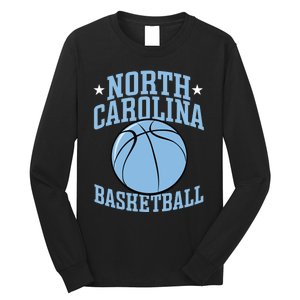 North Carolina Basketball Long Sleeve Shirt