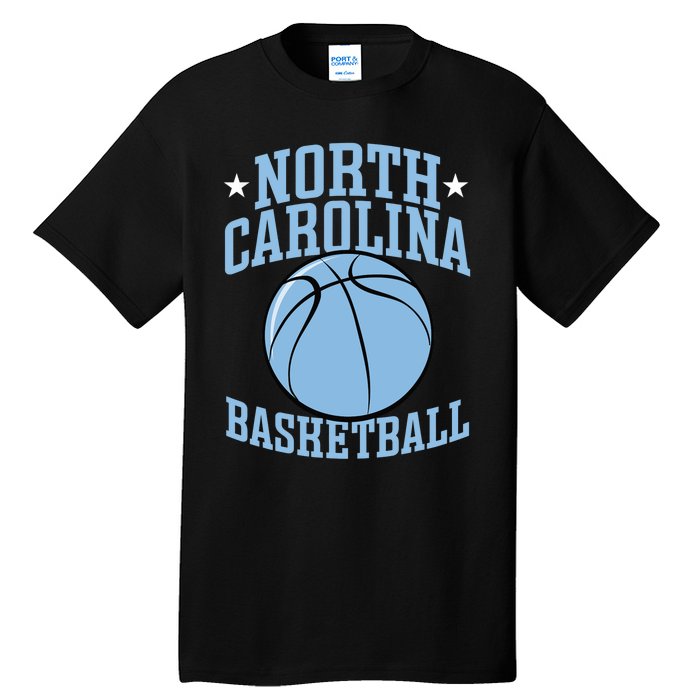 North Carolina Basketball Tall T-Shirt