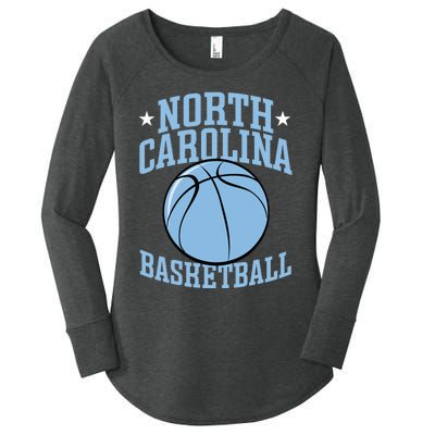 North Carolina Basketball Women's Perfect Tri Tunic Long Sleeve Shirt