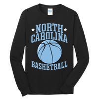 North Carolina Basketball Tall Long Sleeve T-Shirt