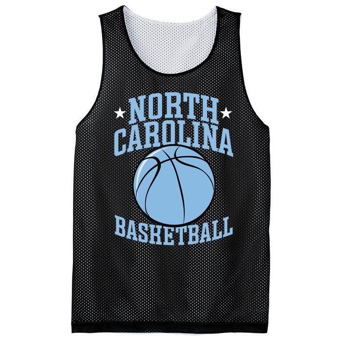 North Carolina Basketball Mesh Reversible Basketball Jersey Tank