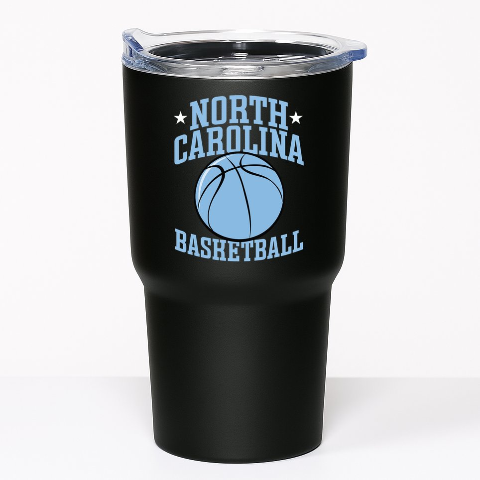North Carolina Basketball Tumbler
