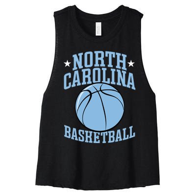 North Carolina Basketball Women's Racerback Cropped Tank