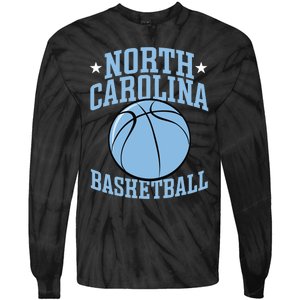 North Carolina Basketball Tie-Dye Long Sleeve Shirt