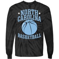 North Carolina Basketball Tie-Dye Long Sleeve Shirt