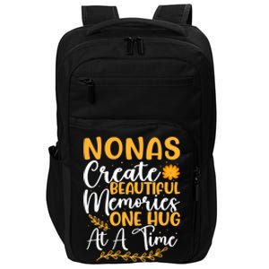 Nonas Create Beautiful Memories One Hug At A Time Gift Impact Tech Backpack