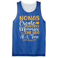 Nonas Create Beautiful Memories One Hug At A Time Gift Mesh Reversible Basketball Jersey Tank