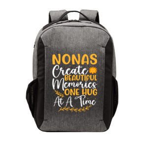 Nonas Create Beautiful Memories One Hug At A Time Gift Vector Backpack