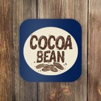 Nice Chocolate Bean For Cocoa Lovers Coaster